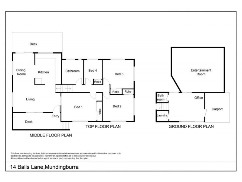 14 Balls Lane, Mundingburra QLD 4812 Floorplan