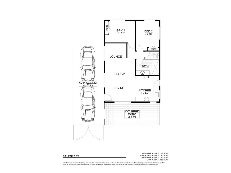 33 Henry Street, West End QLD 4810 Floorplan