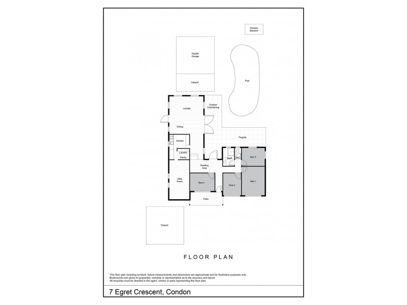 7 Egret Crescent, Condon QLD 4815 Floorplan