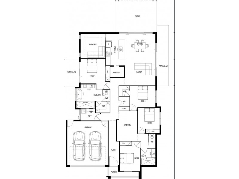 77 Barramundi Circuit, Burdell QLD 4818 Floorplan