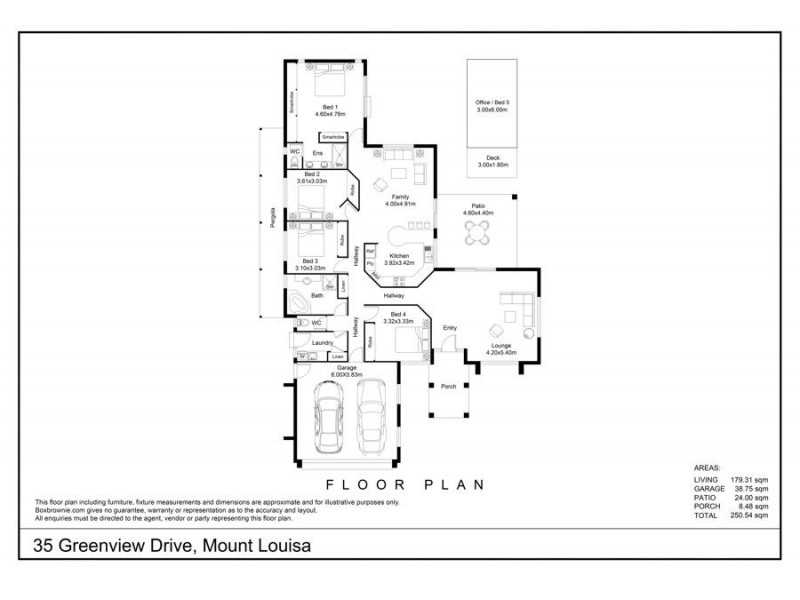 35 Greenview Drive, Mount Louisa QLD 4814 Floorplan