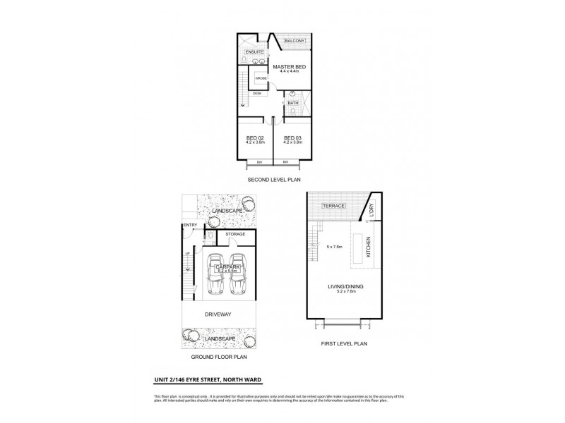 2/146 Eyre Street, North Ward QLD 4810 Floorplan