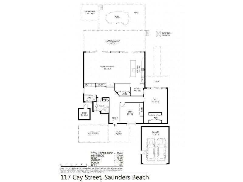 117 Cay Street, Saunders Beach QLD 4818 Floorplan