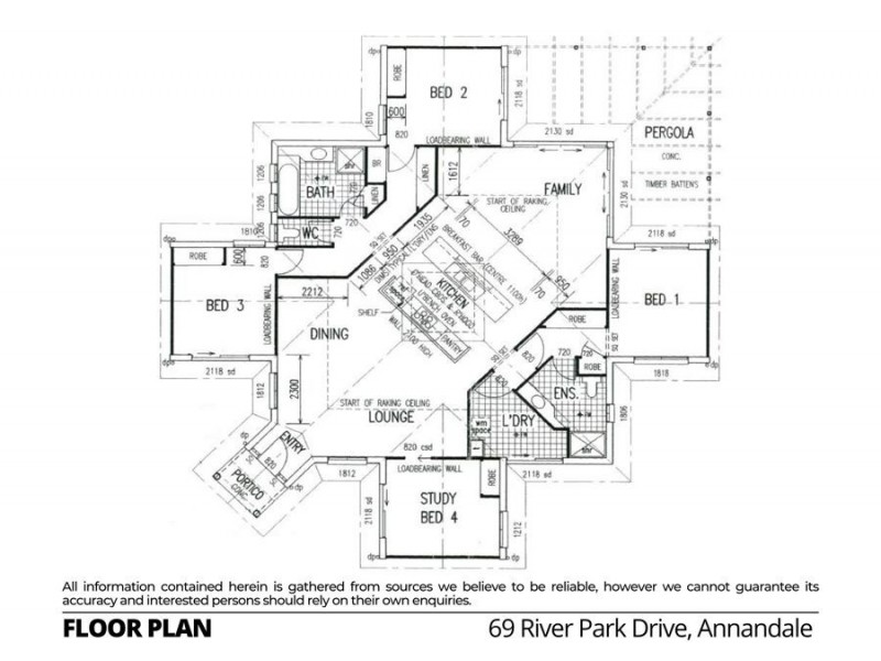 69 River Park Drive, Annandale QLD 4814 Floorplan