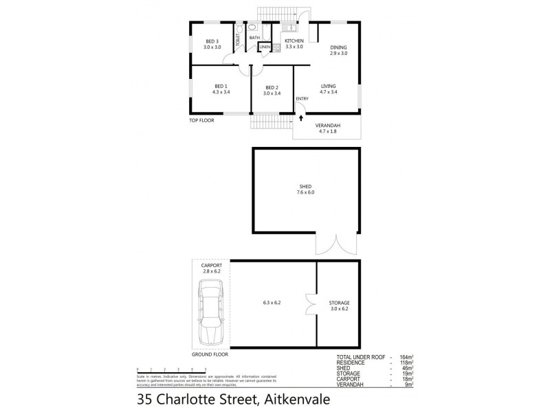 35 Charlotte Street, Aitkenvale QLD 4814 Floorplan