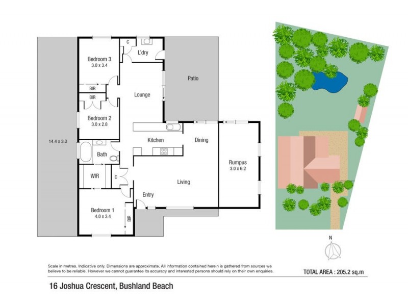 16 Joshua Crescent, Bushland Beach QLD 4818 Floorplan