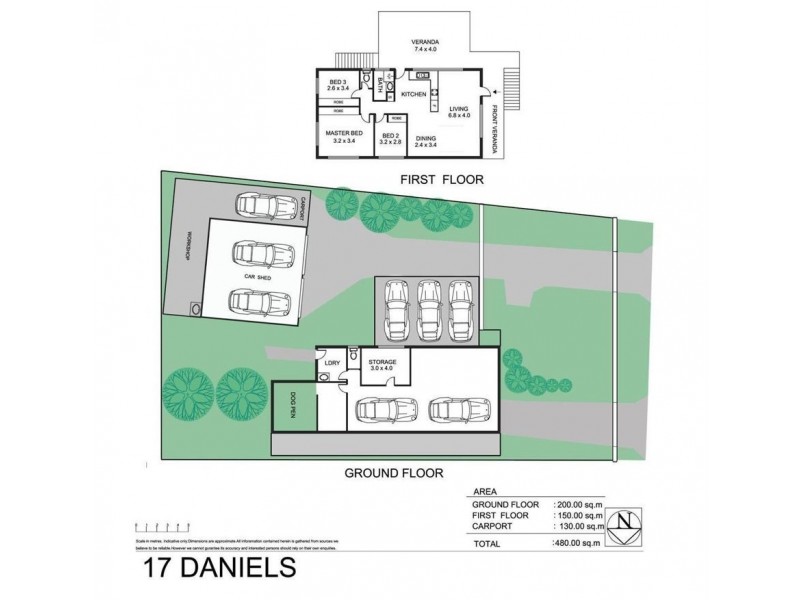 17 Daniels Street,, Vincent QLD 4814 Floorplan