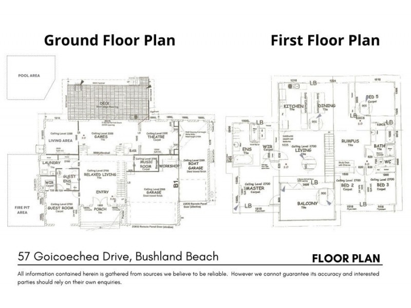 57 Goicoechea Drive, Bushland Beach QLD 4818 Floorplan