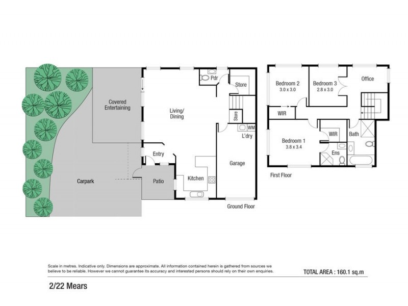 2/22 Mears Street, Mysterton QLD 4812 Floorplan
