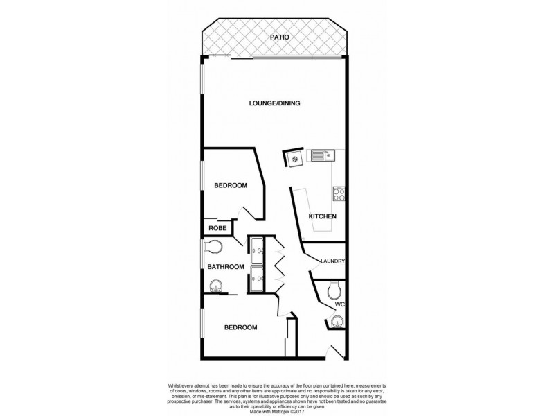 1/13 Hillside Crescent, Townsville City QLD 4810 Floorplan