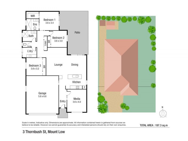 3 Thornbush Street, Mount Low QLD 4818 Floorplan