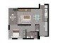 503/1 East Street, Rockhampton City QLD 4700 Floorplan