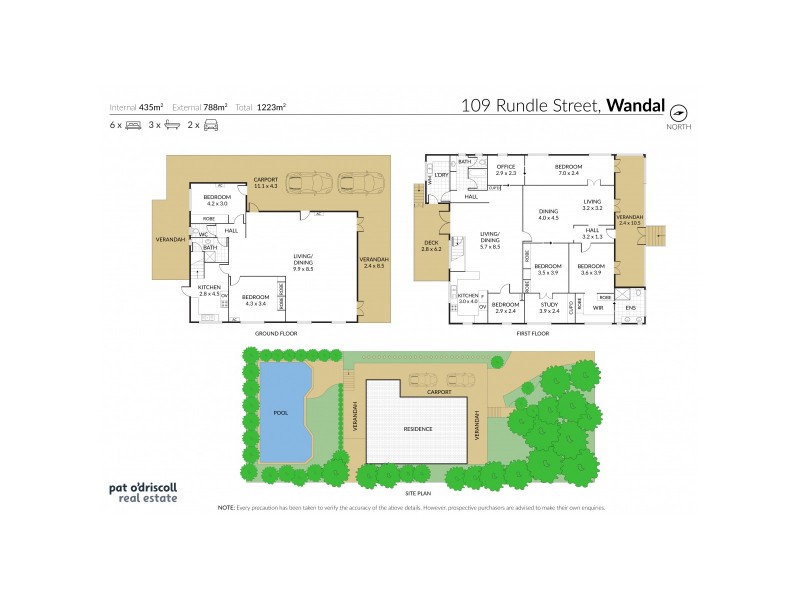 109 Rundle Street, Wandal QLD 4700 Floorplan