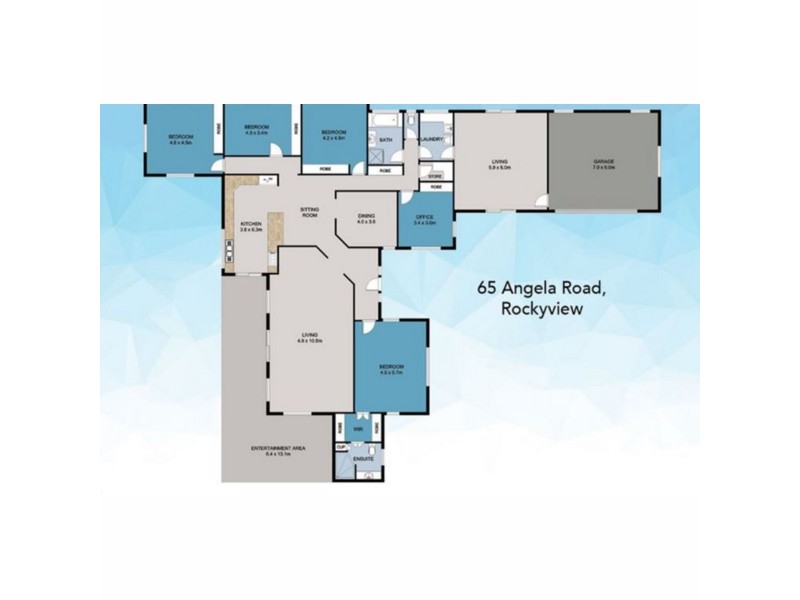 65 Angela Road, Rockyview QLD 4701 Floorplan