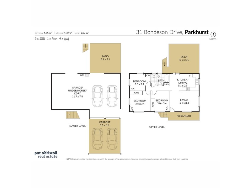 31 Bondeson Drive, Parkhurst QLD 4702 Floorplan