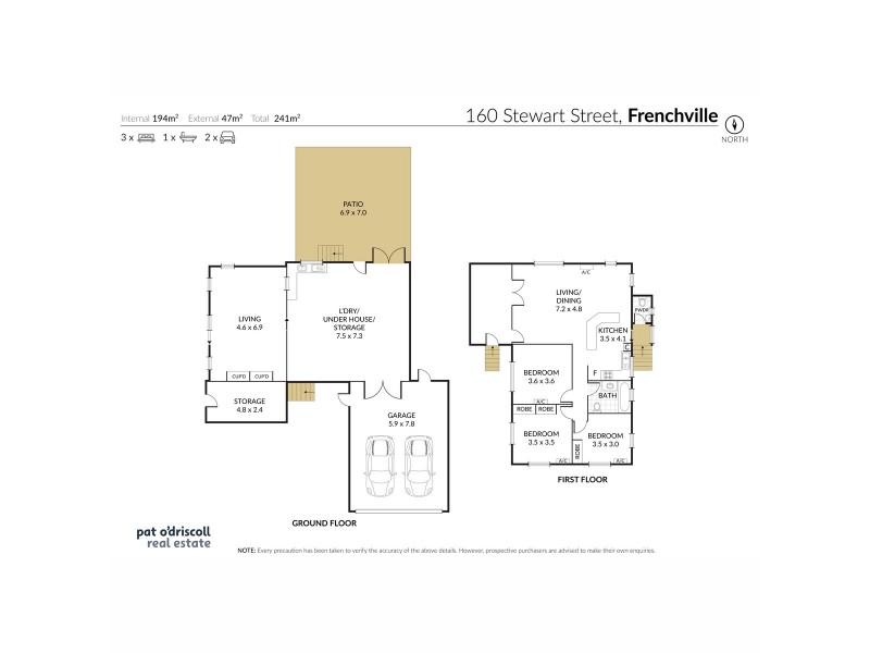 160 stewart Street, Frenchville QLD 4701 Floorplan