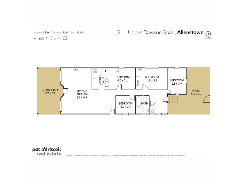 211 Upper Dawson Road, Allenstown QLD 4700 Floorplan