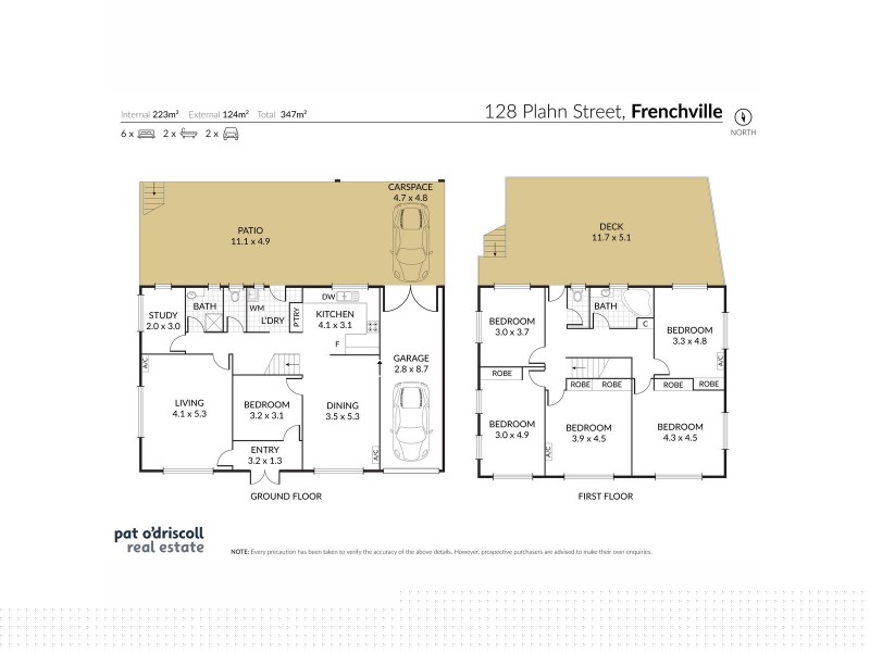 128 Plahn Street, Frenchville QLD 4701 Floorplan