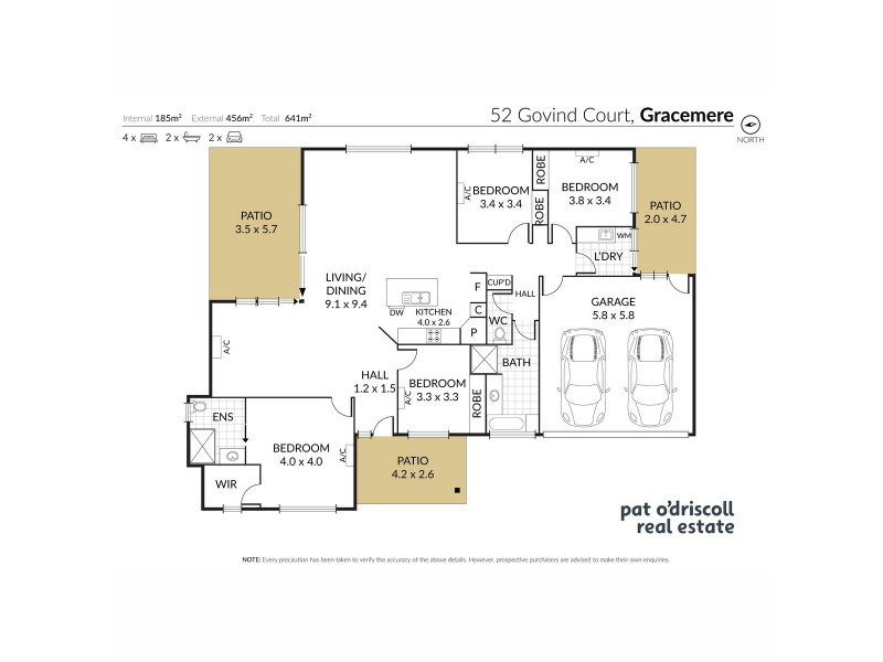 52 Govind Court, Gracemere QLD 4702 Floorplan