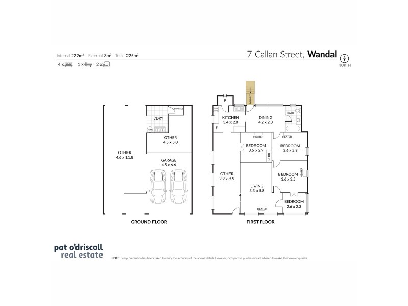 7 Callan Street, Wandal QLD 4700 Floorplan