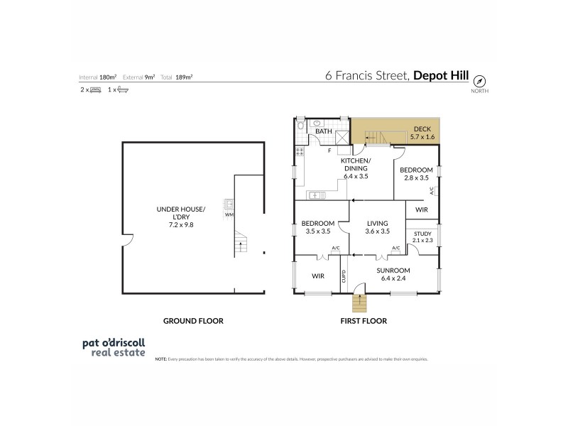 6 Francis Street, Depot Hill QLD 4700 Floorplan