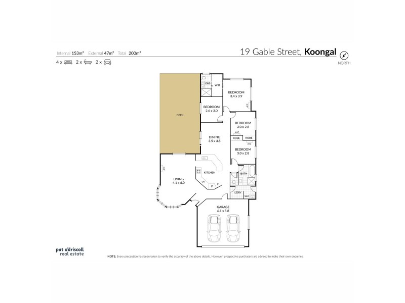 19 Gable Street, Koongal QLD 4701 Floorplan