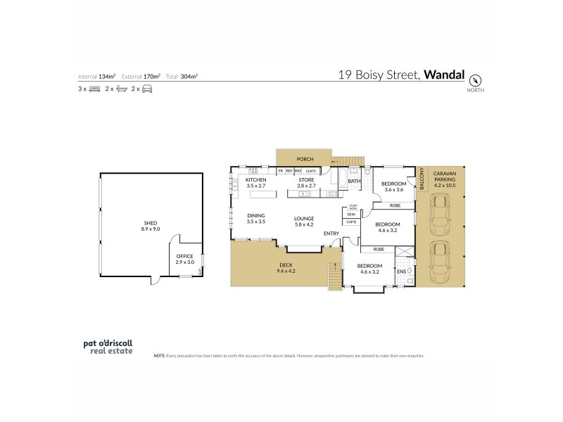 19 Boisy Street, Wandal QLD 4700 Floorplan