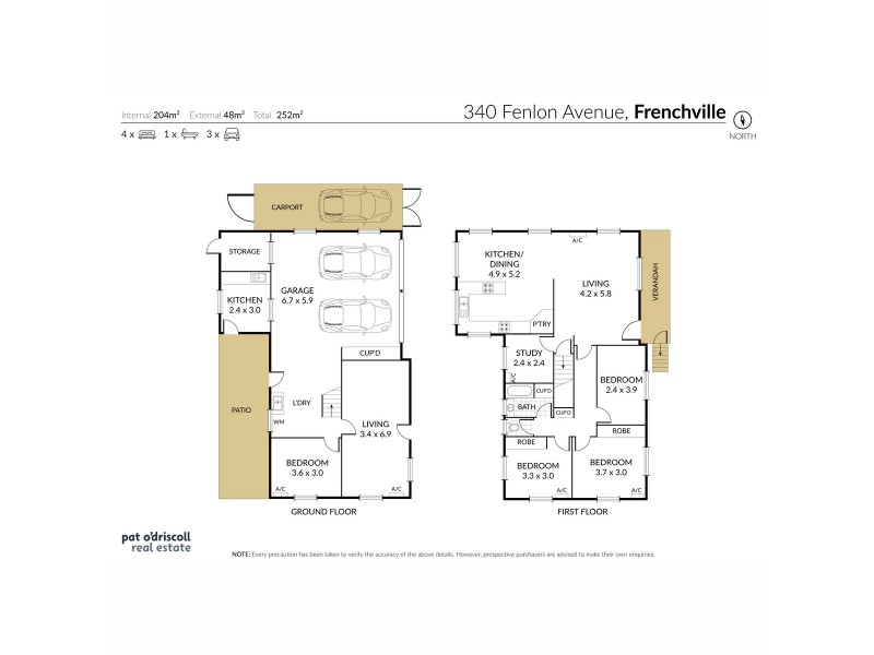 340 Fenlon Avenue, Frenchville QLD 4701 Floorplan