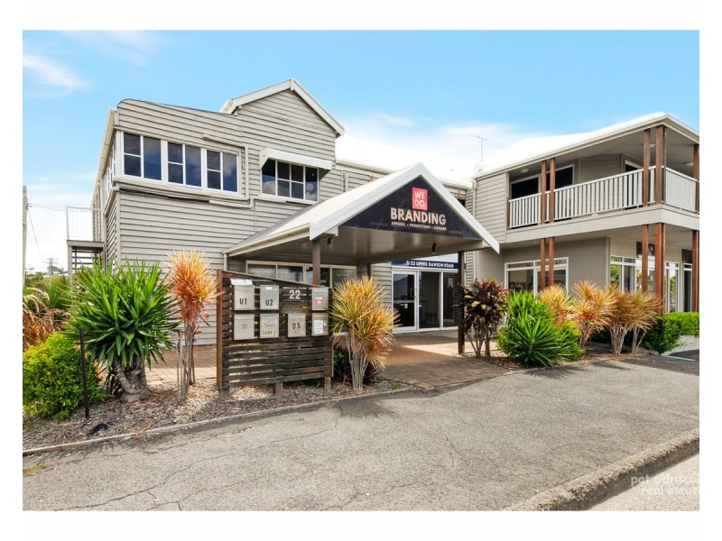 Upstairs/22 Upper Dawson Road, Allenstown QLD 4700
