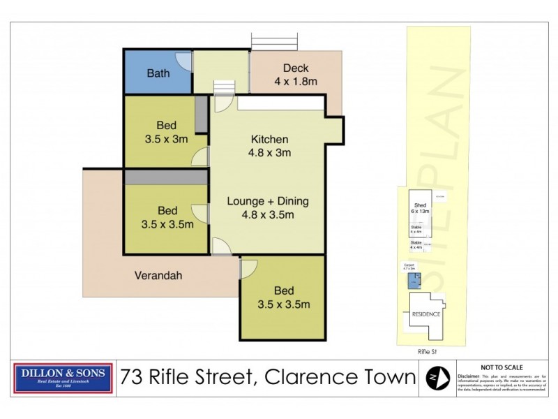 73 Rifle Street, Clarence Town NSW 2321 Floorplan