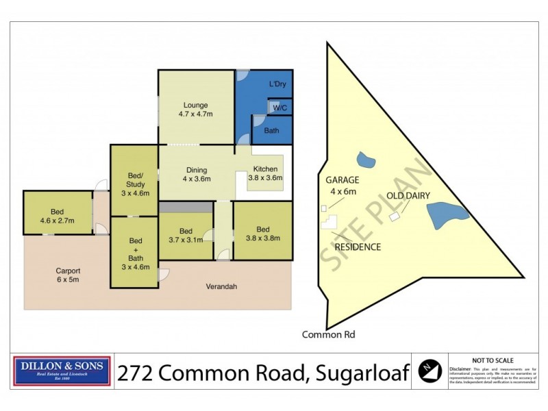 272 Common Road, Dungog NSW 2420 Floorplan
