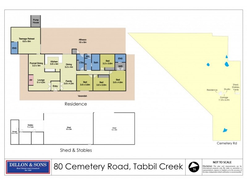80 Cemetery Road, Dungog NSW 2420 Floorplan