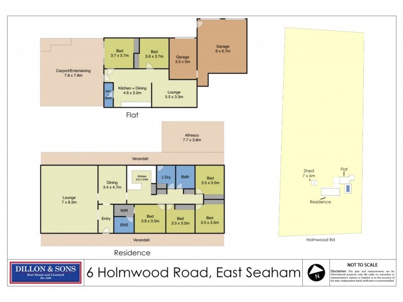 6 Holmwood Road, Seaham NSW 2324 Floorplan