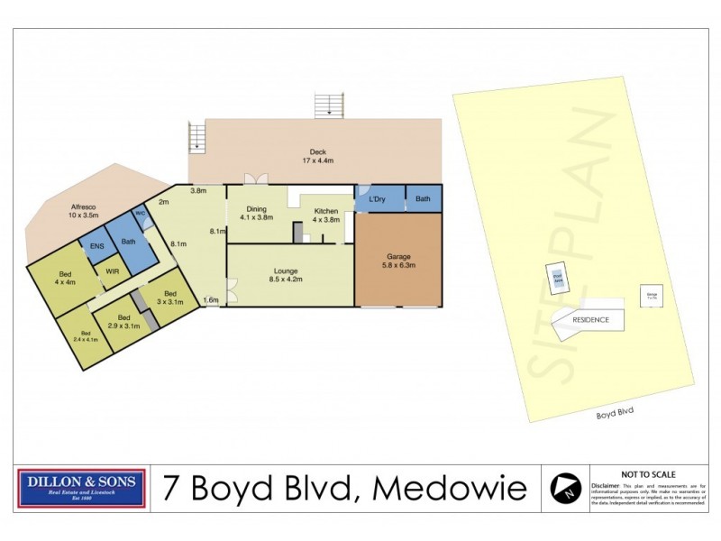 7 Boyd Boulevard, Medowie NSW 2318 Floorplan