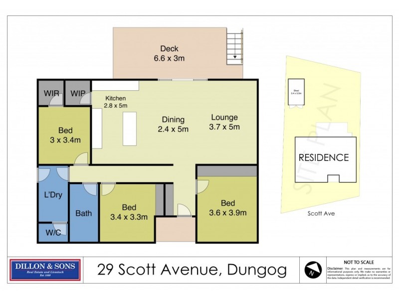 29 Scott Avenue, Dungog NSW 2420 Floorplan