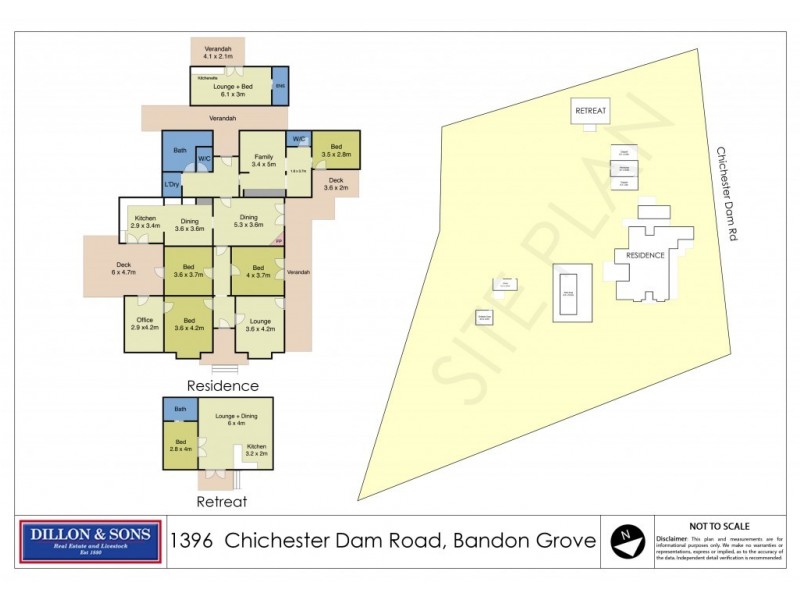 1396 Chichester Dam Road, Bandon Grove Via, Dungog NSW 2420 Floorplan