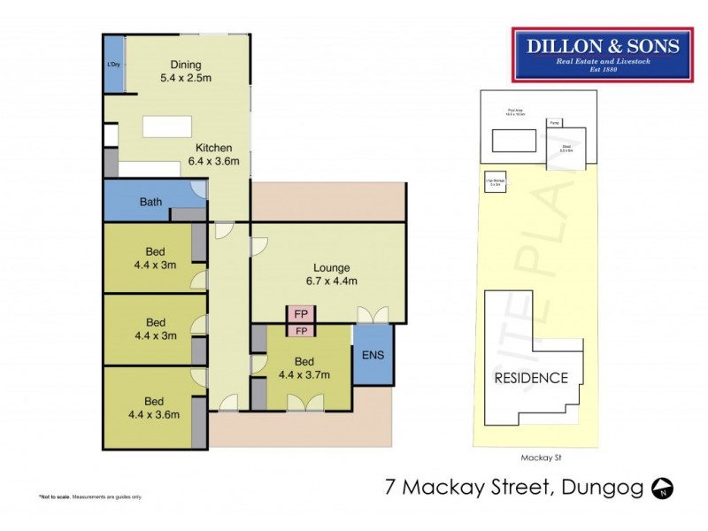 7 Mackay Street, Dungog NSW 2420 Floorplan