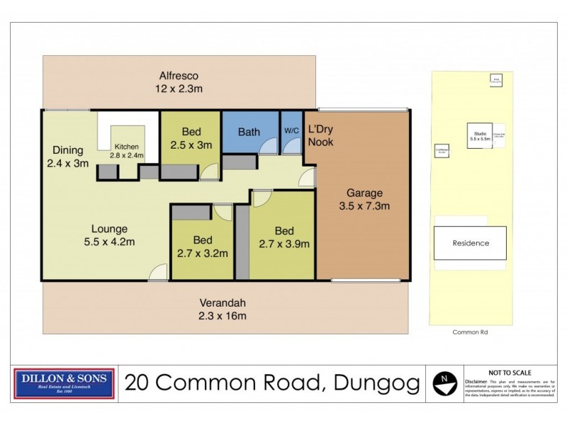 20 Common Road, Dungog NSW 2420 Floorplan