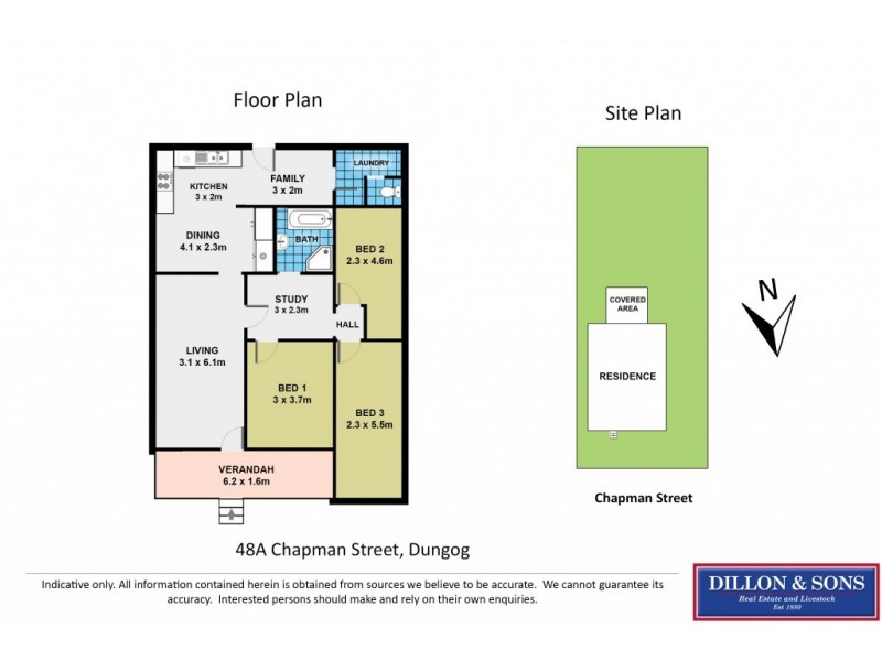 48 Chapman Street, Dungog NSW 2420 Floorplan