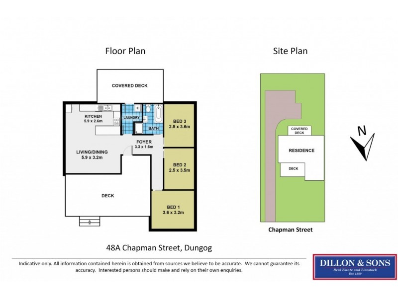 48A Chapman Street, Dungog NSW 2420 Floorplan