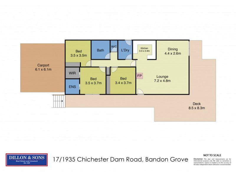 17/1953 Chichester Dam Road, Bandon Grove Via, Dungog NSW 2420 Floorplan