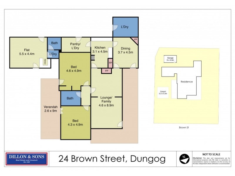 24 Brown Street, Dungog NSW 2420 Floorplan