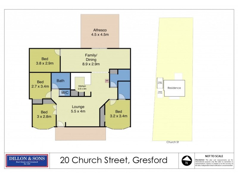 20 Church Street, Gresford NSW 2311 Floorplan