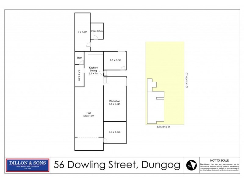56 Dowling Street, Dungog NSW 2420 Floorplan
