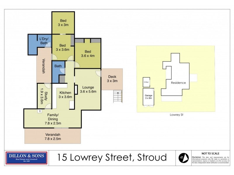 15 Lowrey Street, Stroud NSW 2425 Floorplan