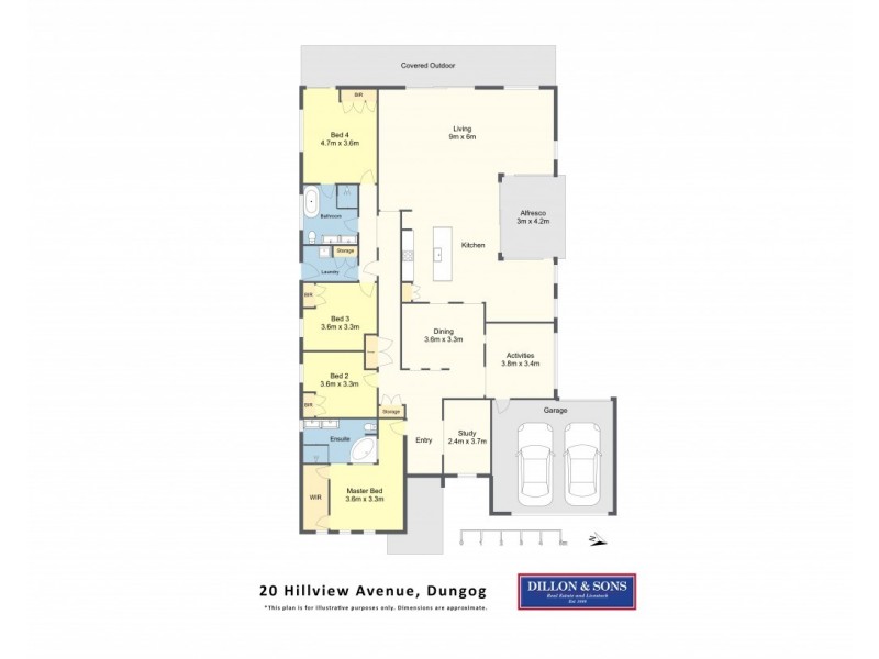 20 Hillview Avenue, Dungog NSW 2420 Floorplan