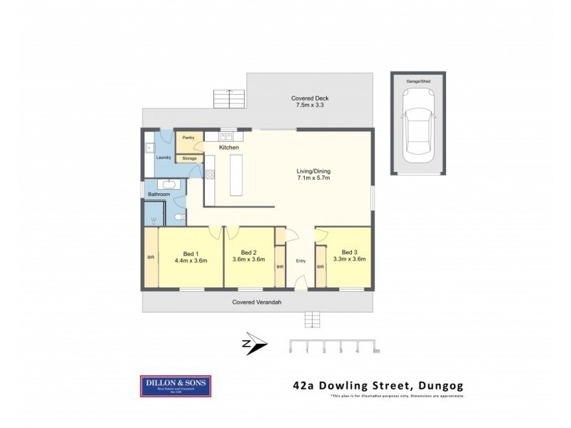 42A Dowling Street, Dungog NSW 2420 Floorplan
