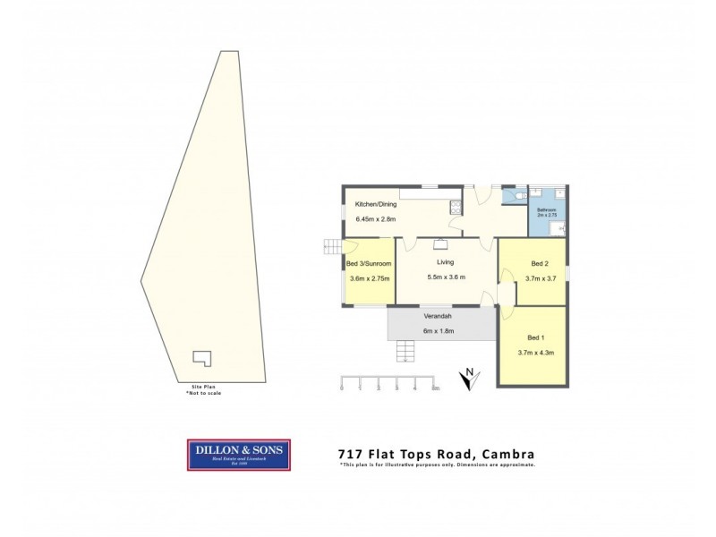 717 Flat Tops Road Cambra Via, Dungog NSW 2420 Floorplan