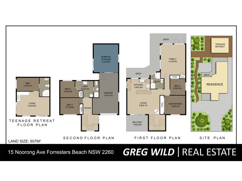 15 Noorong Avenue, Forresters Beach NSW 2260 Floorplan