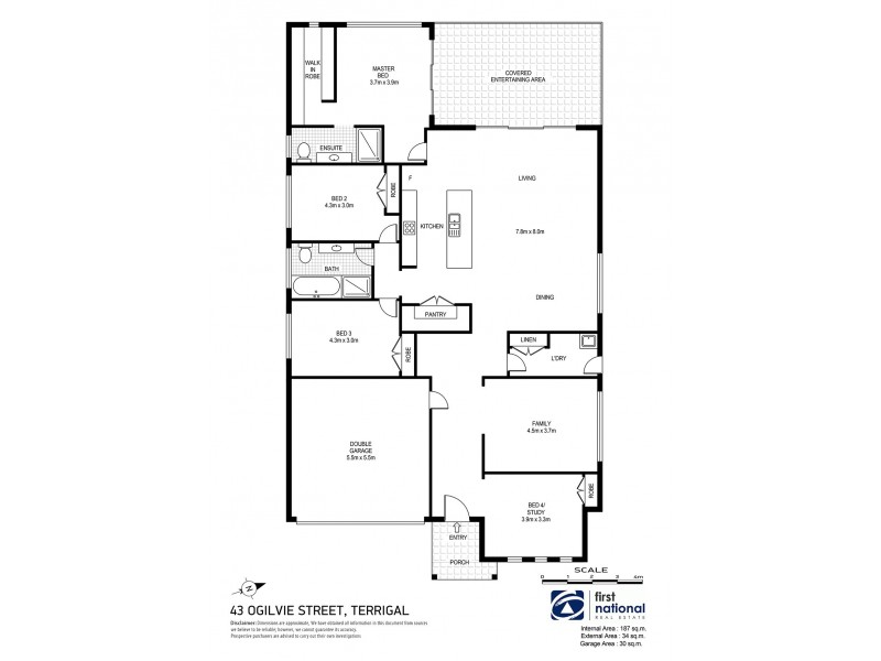 43 Ogilvie Street, Terrigal NSW 2260 Floorplan